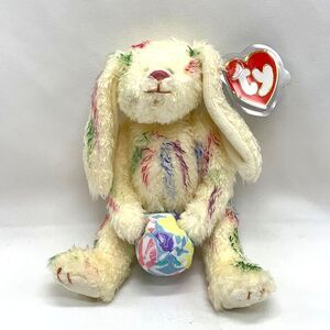 Vintage 1993 TY Attic Treasures Georgia Easter Bunny Rabbit Egg Dying